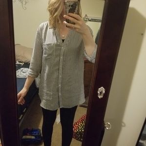 Button down tunic